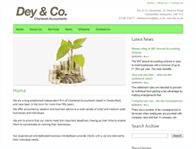 Tablet Screenshot of dey.co.uk